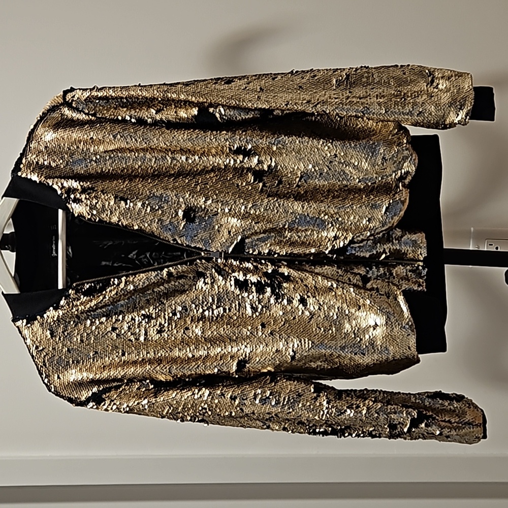 Reversible Sequin Jacket Size S